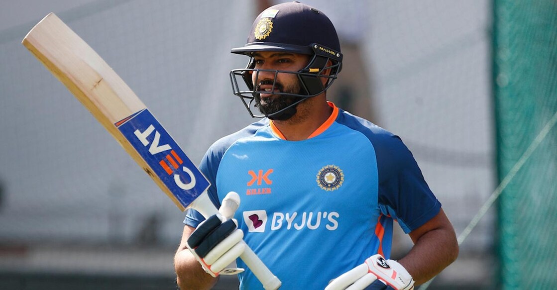 A tough challnege awaits Rohit Sharma & Co. File photo: X via IANS
