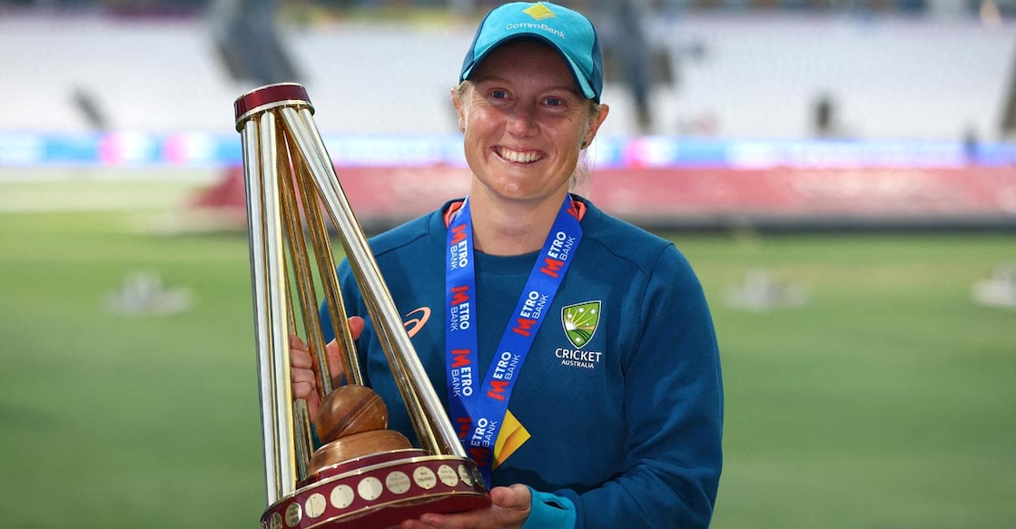 Alyssa Healy led Australia to victory over England in in the women's Ashes series. File photo: Reuters/Matthew Childs