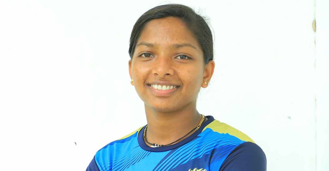 Minnu, who is an off-spinner and a left-handed batter, is one of the main players of the Kerala team. Photo: KCA