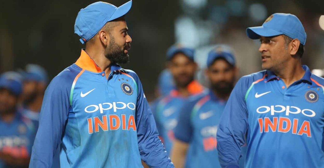 Kohli & Dhoni Kohli & Dhoni