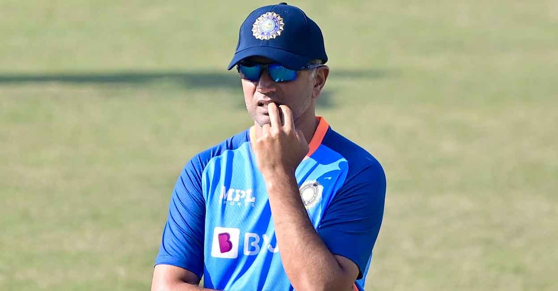 Rahul Dravid Indian head coach Rahul Dravid. File photo: AFP/ Munir Uz Zaman