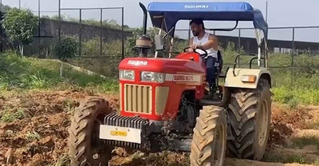 Dhoni  took to Instagram to share the video. Photo: IANS