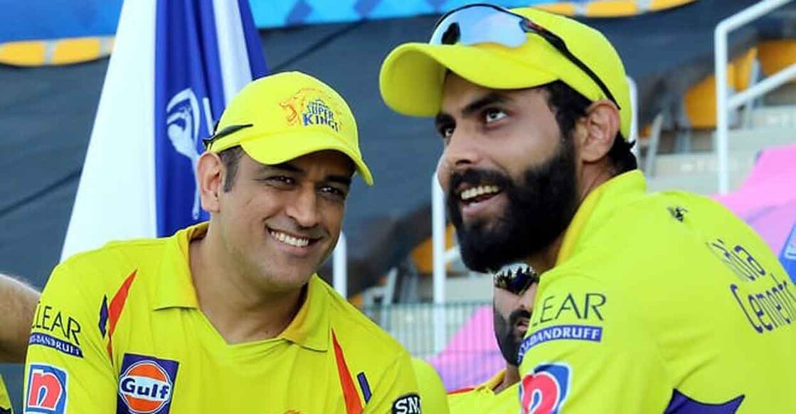 M S Dhoni has played a big role in Ravindra Jadeja's growth as an all-rounder. File photo: IANS