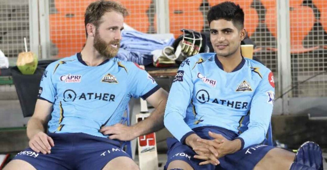 Kane Willamson and Shubman Gill are key players for Gujarat Titans. File photo: Twitter@gujarat_titans