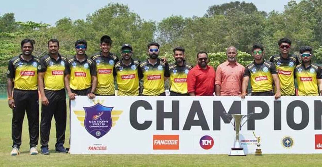 The triumphant Alappuzha team members. Photo: Special Arrangement 