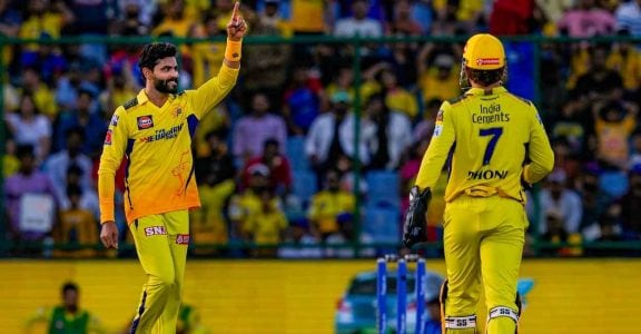 Ravindra Jadeja and M S Dhoni Ravindra Jadeja and M S Dhoni