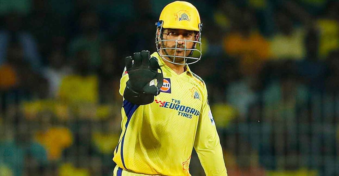 M S Dhoni led from the front. Photo: Twitter@ChennaiIPL