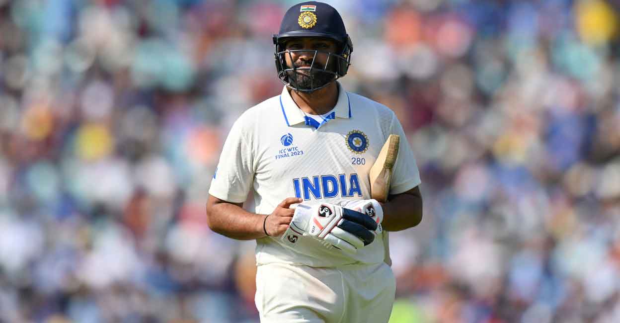 It was a final to forget for Indian captain Rohit Sharma. Photo: AFP/Glyn Kirk 