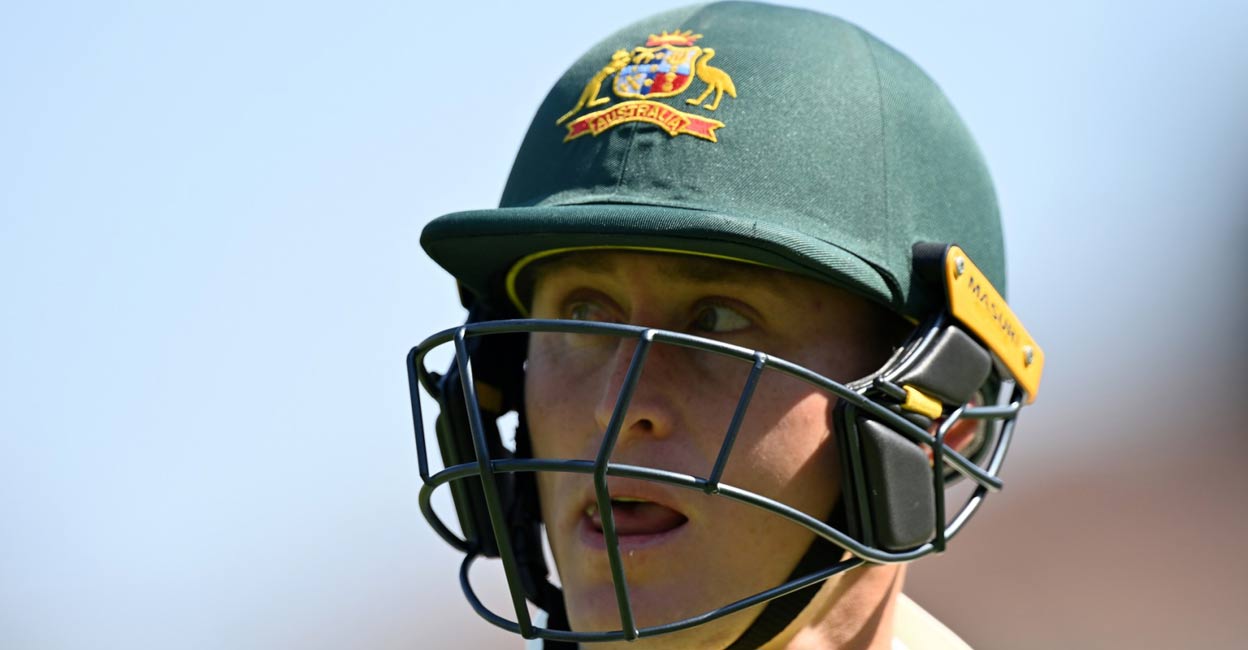 Marnus Labuschagne failed to get going in the Ashes opener. File photo: AFP/Glyn Kirk