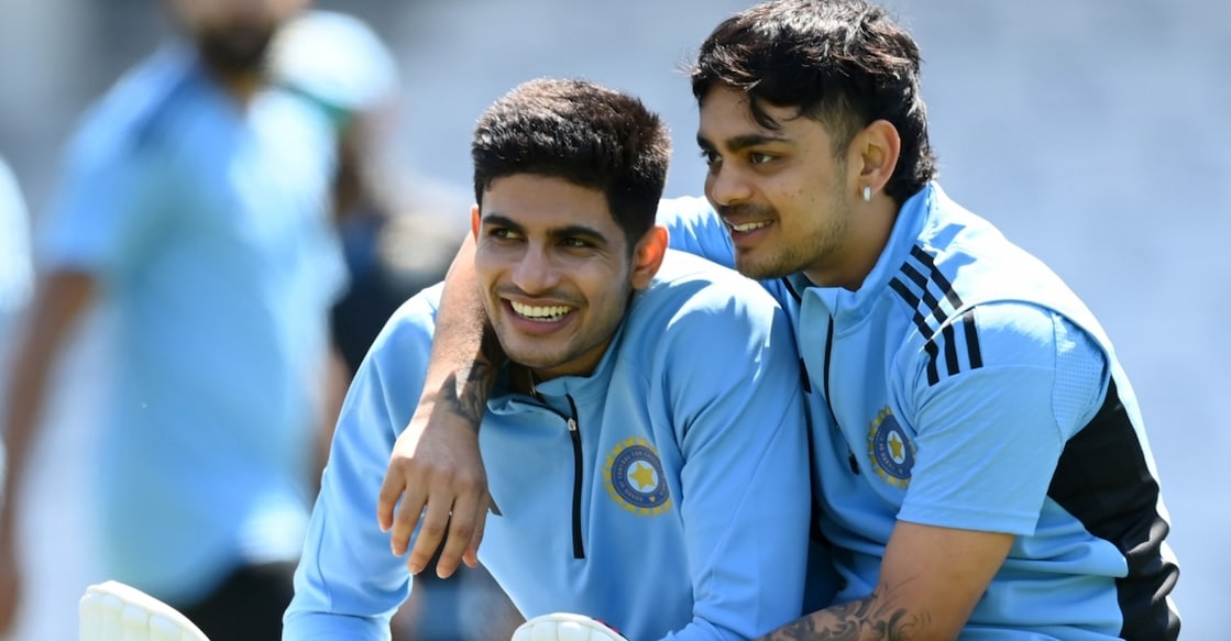 Shubman Gill and Ishan Kishan. File photo: IANS