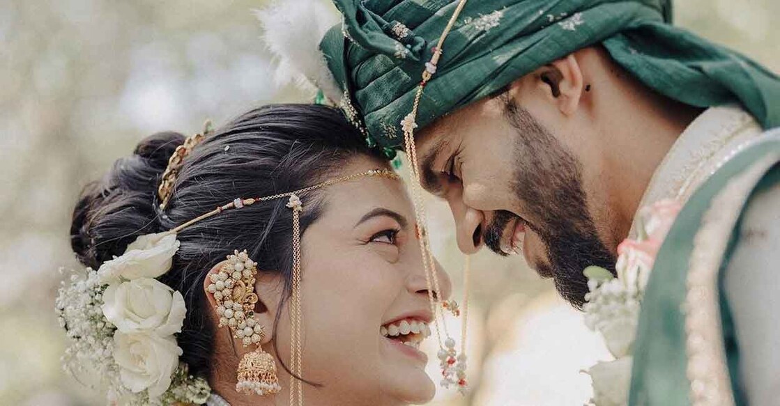 The pictures of the wedding ceremony were shared on social media. Photo: Twitter@ChennaiIPL