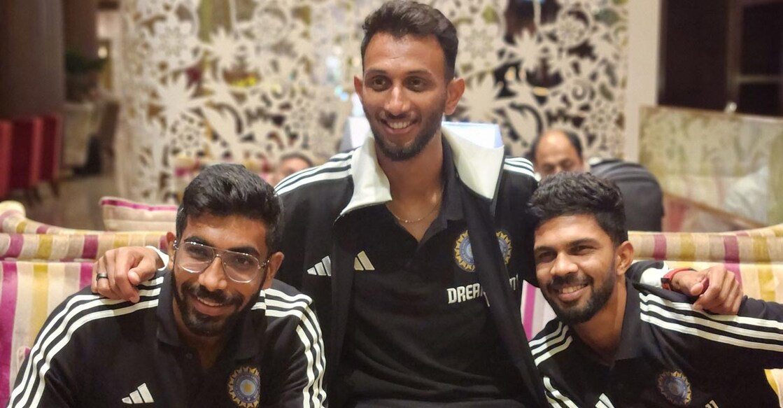 Jasprit Bumrah and Prasidh Krishna are making a comeback, while Ruturaj Gaikwad has been named vice-captain. Photo: Twitter@BCCI