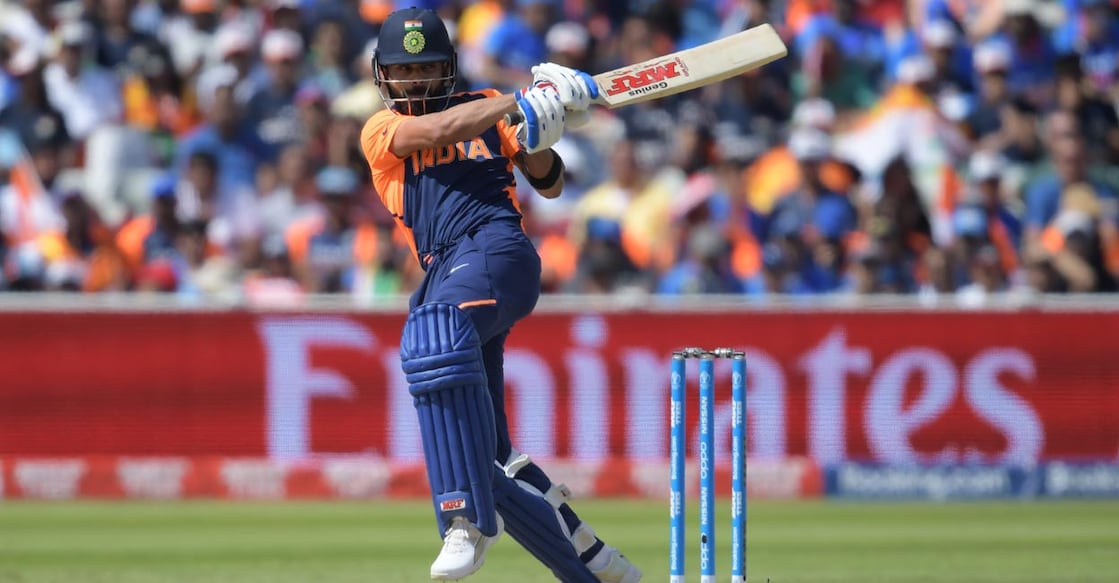 Virat Kohli Virat Kohli in action against England in the 2019 World Cup. File photo: AFP/Dibyangshu Sarkar