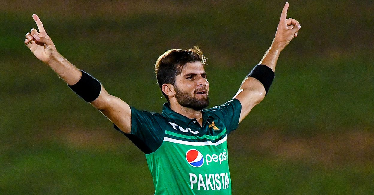 Shaheen Afridi has the knack of picking up early wickets. File photo: AFP/Ishara S Kodikara