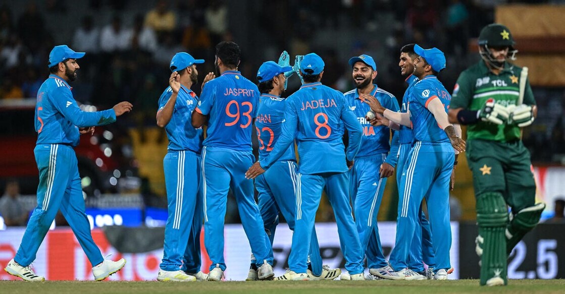 It was a memorable win for Team India. Photo: AFP/Farooq Naeem