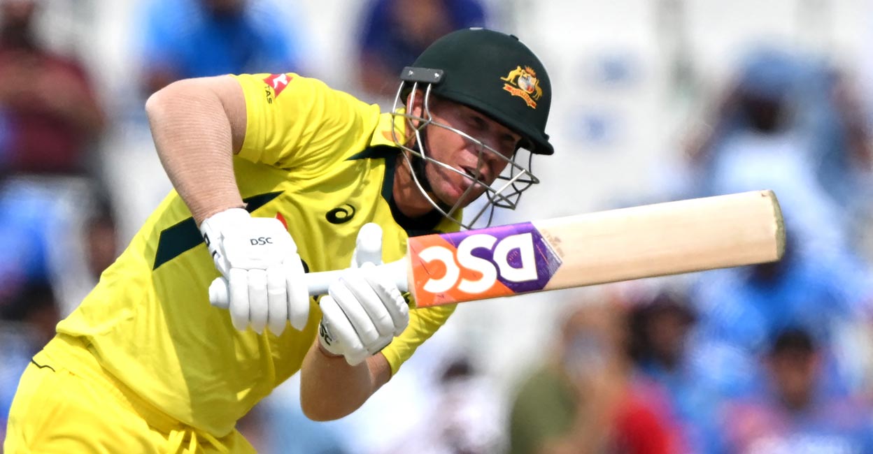 First ODI: Warner, Smith steady Australia