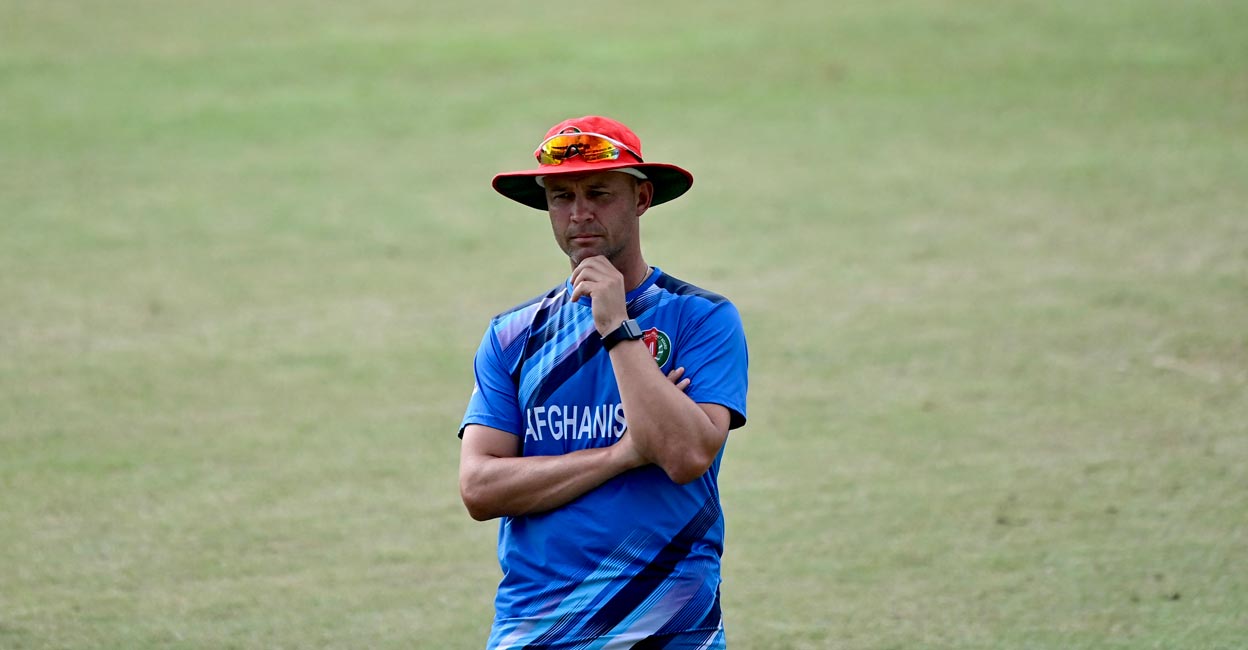 Jonathan Trott Afghanistan head coach Jonathan Trott. File photo: AFP/Munir Uz Zaman