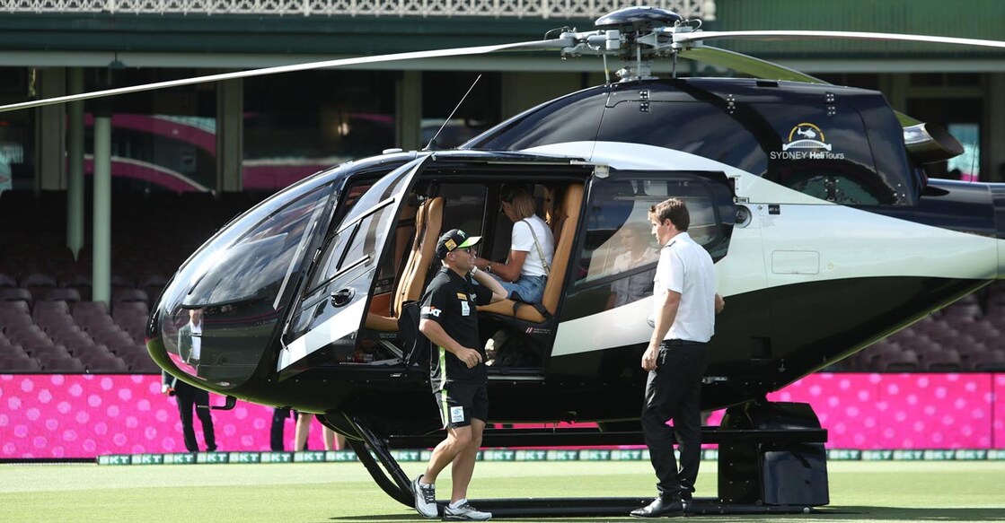 David Warner made a dramatic entry. Photo: X@BBL