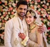 Shoaib Malik marries Pakistan actor Sana Javed 