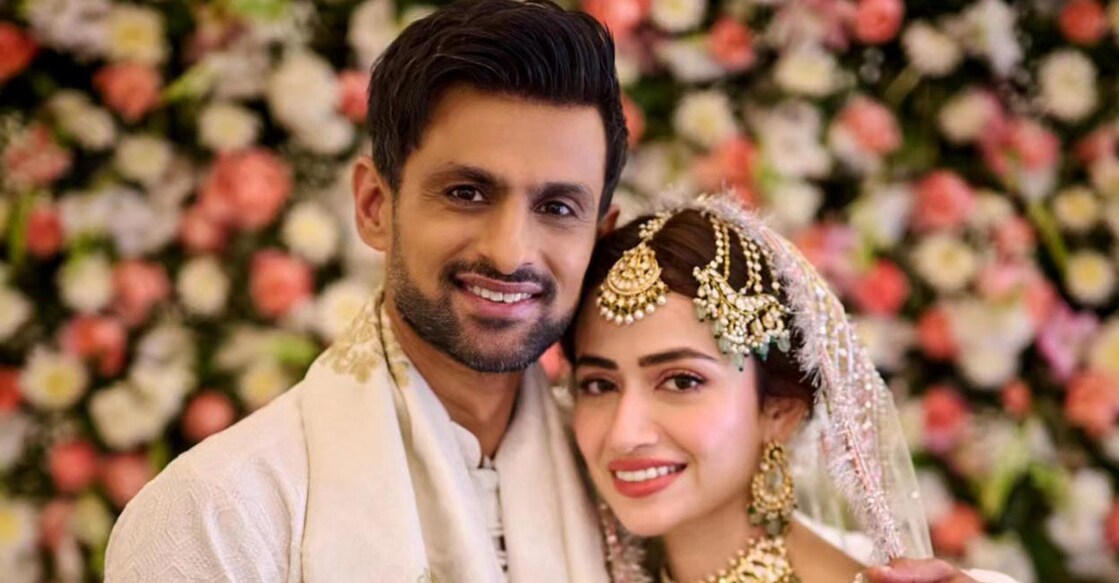 Malik relased photographs of the marriage on social media. Photo: X@ealshoaibmalik 