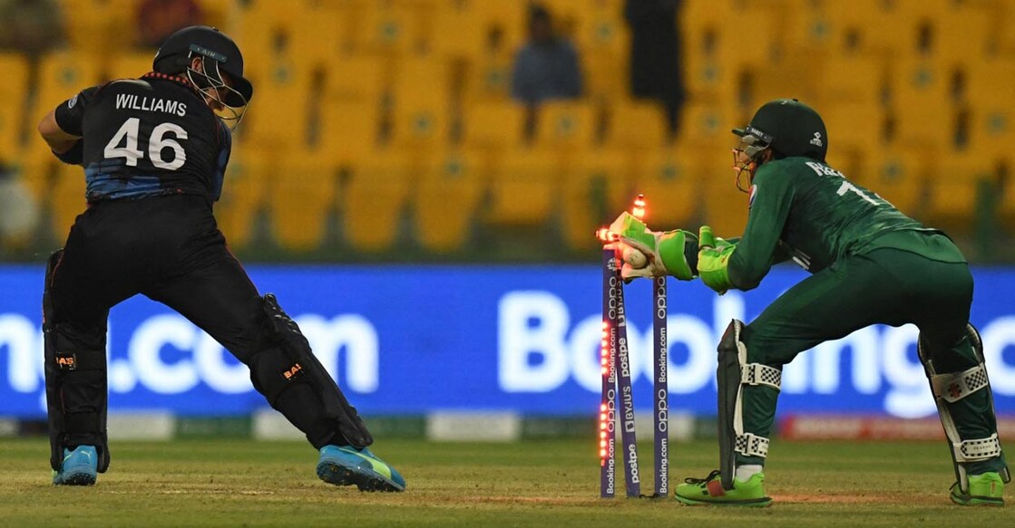 Now, the appeal for stumping will only display images from the side-on camera and the umpires will only consider them as they will not inspect for a snick. File photo: AFP/Indranil Mukerjee