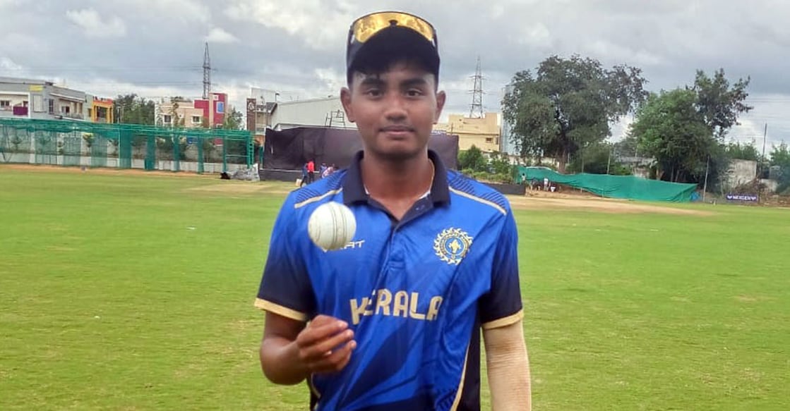 adithya-baiju-kca Aadithya Baiju. Photo: KCA
