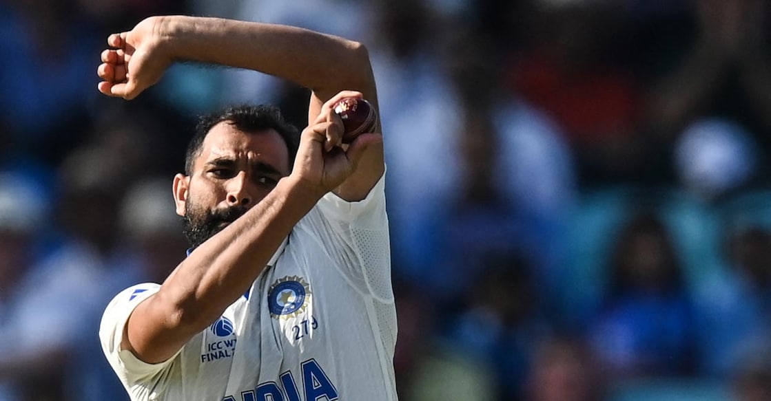 Shami said he would like to play a couple of matches in the ongoing Ranji Trophy. File photo: AFP/Glyn Kirk