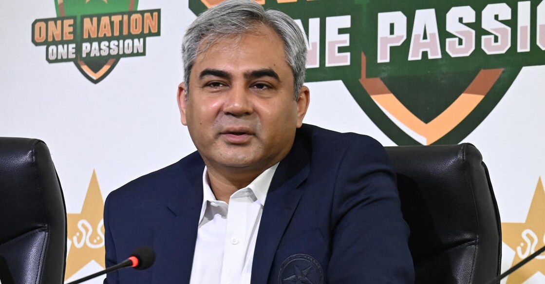 Mohsin Naqvi Mohsin Naqvi said that the Champions Trophy preparations were on schedule. File photo: AFP/Arif Ali