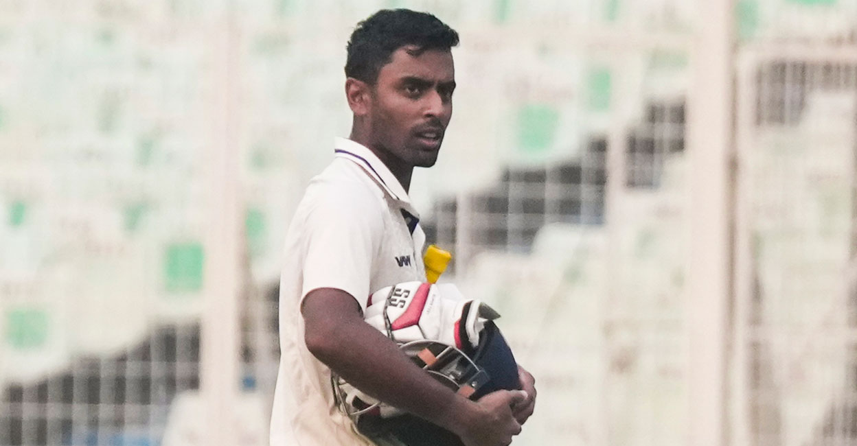 Abhimanyu Easwaran. File photo: PTI