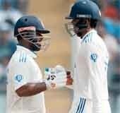 Wanghede Test: Pant, Gill batting pyrotechnics bring lead down below 50