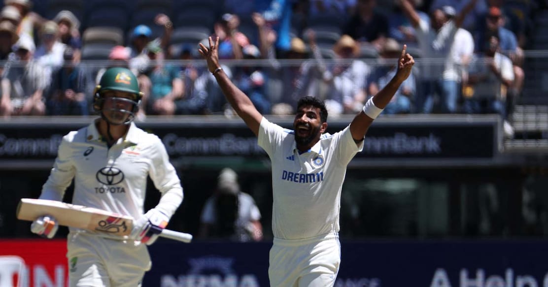 Perth Test Bumrah, Rana secure 46run first innings lead Cricket
