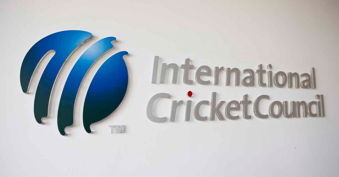 The International Cricket Council (ICC) logo at the ICC headquarters in Dubai, October 31, 2010.   REUTERS/Nikhil Monteiro/ File Photo