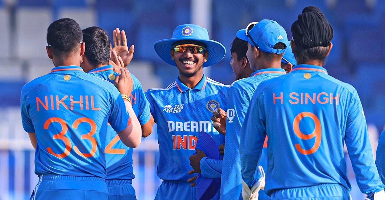 u19-india-fielding Indian players celebrate a wicket. Photo: X/@BCCI
