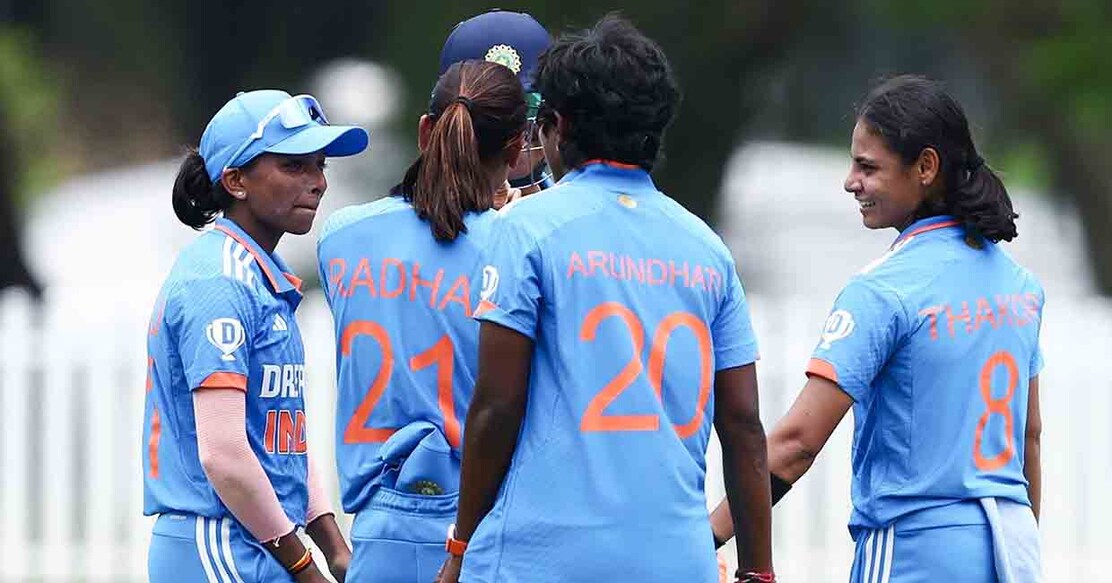 Indian women's players. Photo: Twitter/@bcciwomen