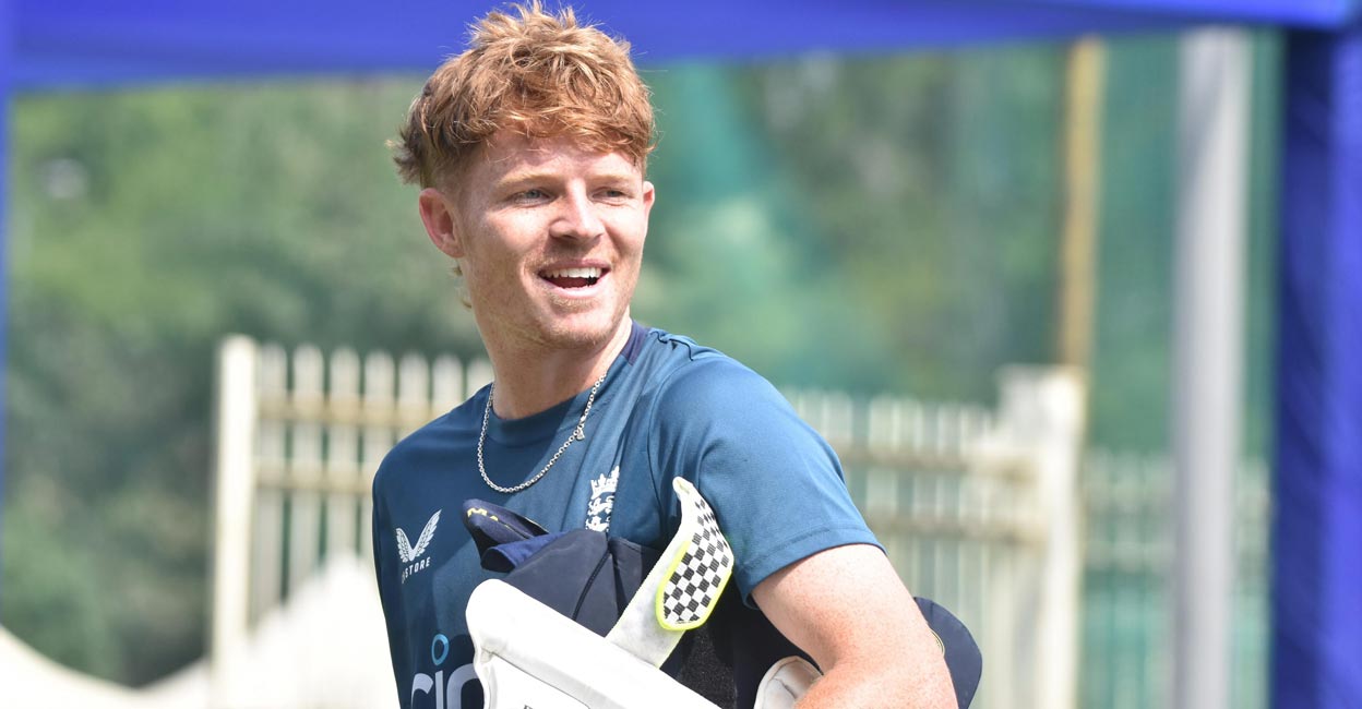 Ollie Pope produced an epic knock in the opening Test in Hyderabad. Photo: PTI