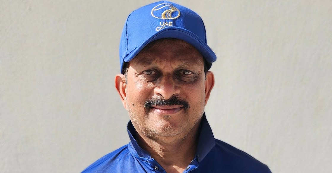 Lalchand Rajput is an experienced coach. Photo:  X/@EmiratesCricket