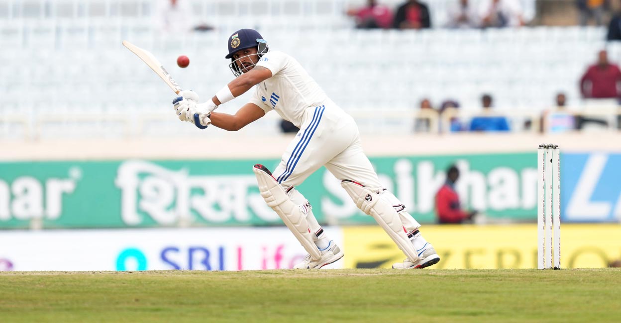 Dhruv Jurel played a compact knock to keep India in the game. Photo: PTI/Vijay Verma