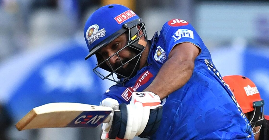 Rohit Sharma led Mumbai Indians to five IPL titles. File photo: AFP/Indranil Mukherjee
