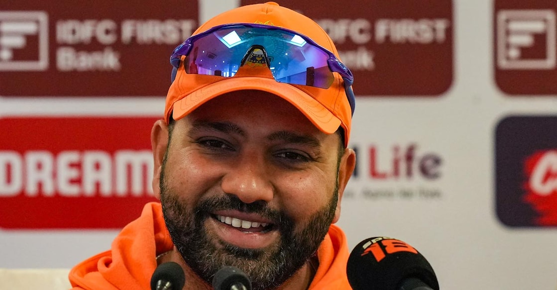 Indian skipper Rohit Sharma. File photo: PTI/Shahbaz Khan
