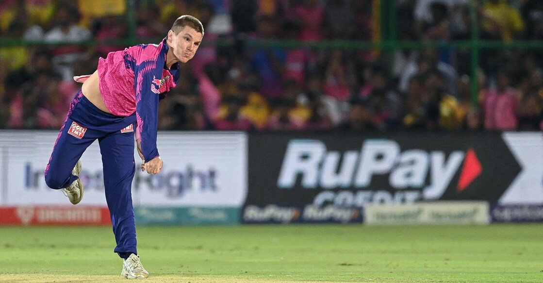 Zampa was retained by Rajasthan Royals for Rs 1.5 crore. File photo: AFP/Sajjad Hussain