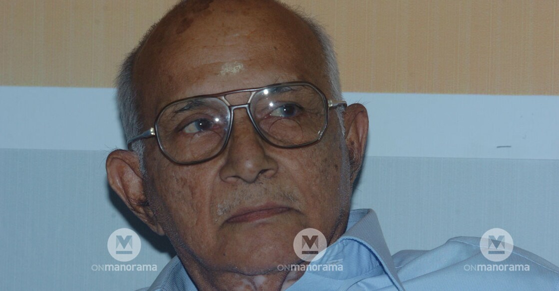 P Ravi Achan. File photo: Manorama