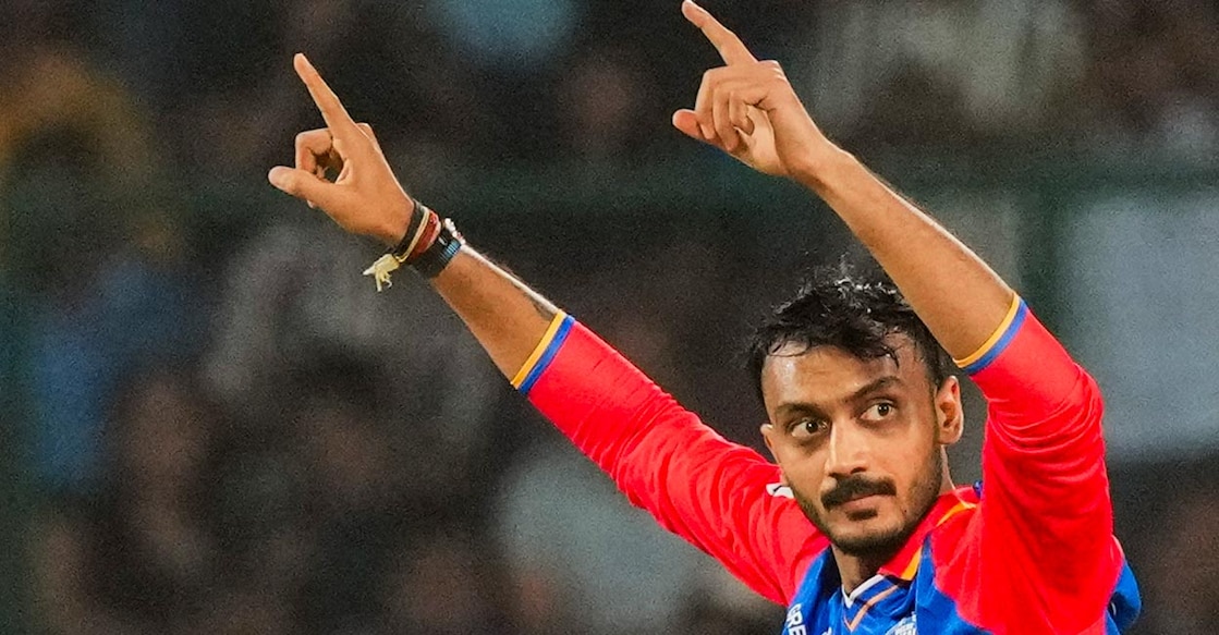Axar Patel has expressed unhappiness over the Impact Player rule. Photo: PTI/Kamal Kishore