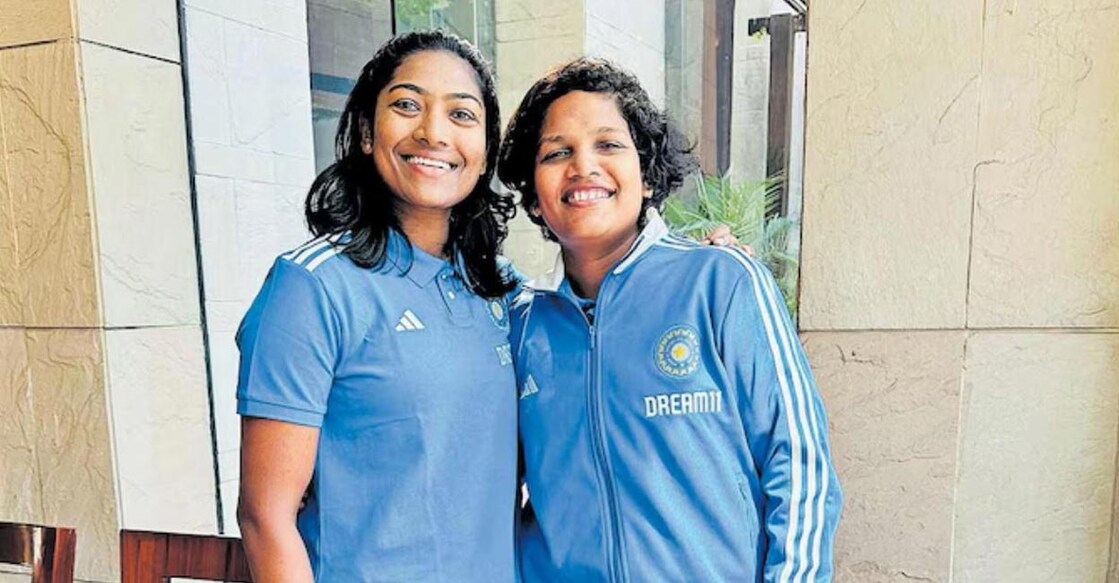 Sajana and Asha 