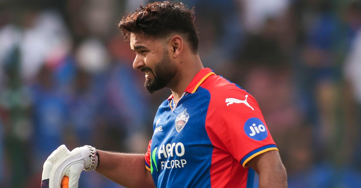 Pant was also fined Rs 30 lakh for the Code of Conduct breach. File photo: IANS/Biplab Banerjee
