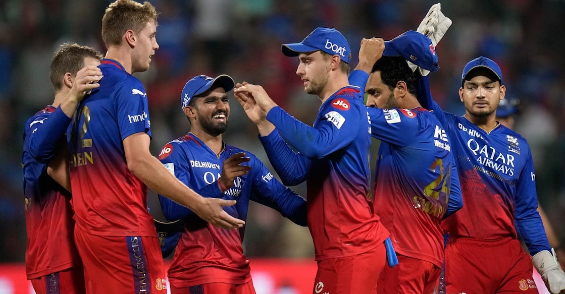RCB have won five games in a row. Photo: PTI/Shailendra Bhojak