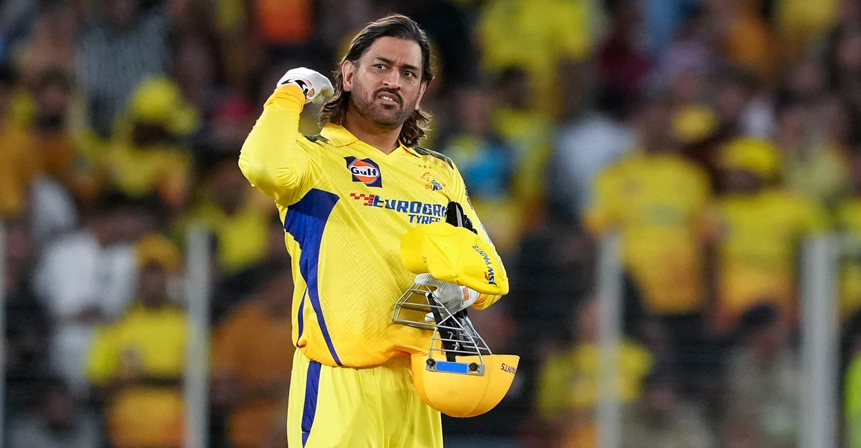 MSD M S Dhoni led CSK to five IPL titles. File photo: PTI/Kunal Patil