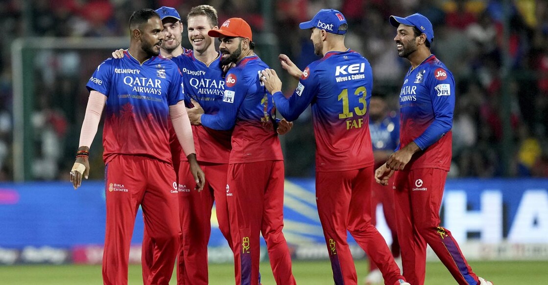 RCB are on a five-game winning streak. File photo: PTI/Shailendra Bhojak