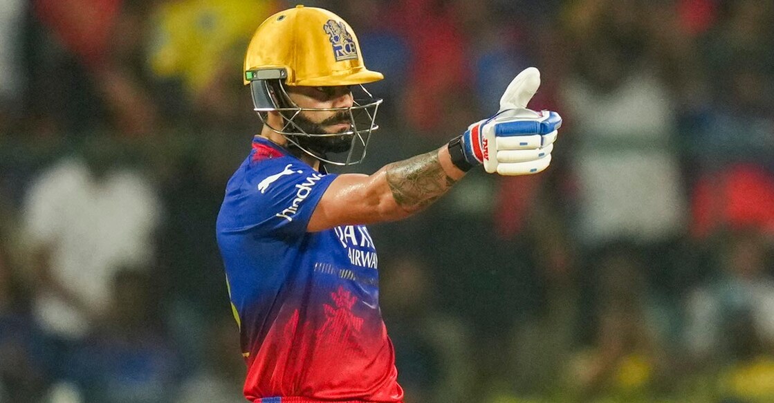 Virat Kohli has amassed over 700 runs this IPL. File photo: PTI/Shailendra Bhojak