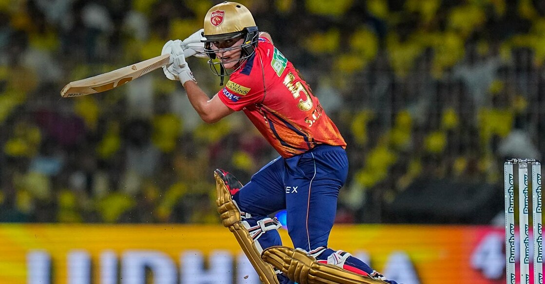 PBKS captain Sam Curran in action. Photo: PTI/R Senthil Kumar