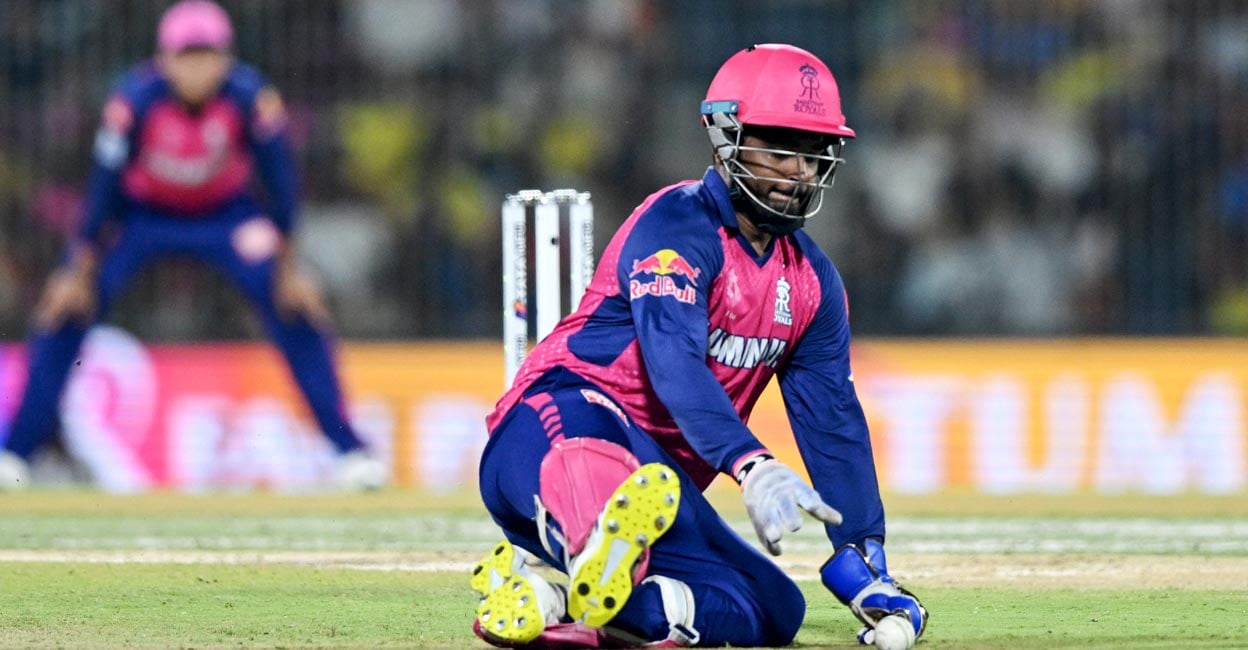 Sanju Samson Sanju Samson got his tactics wrong in Qualifer 2. Photo: AFP/R Satish Babu